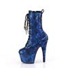 Pleaser - ADORE1040SPF Bottes de plateforme, Pole dance chaussures - Bleu Product image